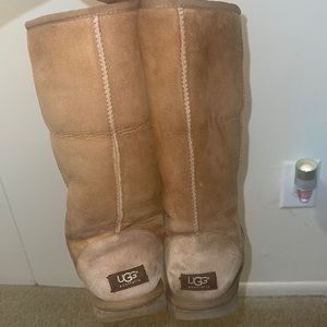 ugg brown tall boots